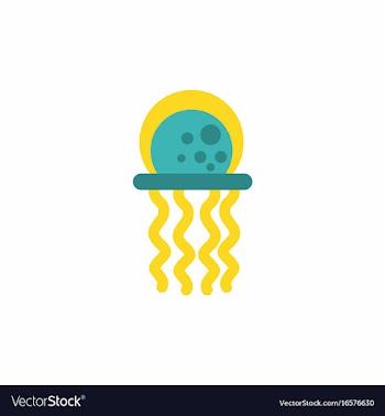 Jellyfish vector image
