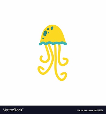 Jellyfish vector image