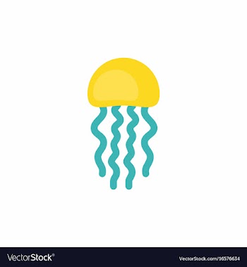 Jellyfish vector image