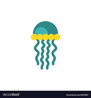Jellyfish vector image