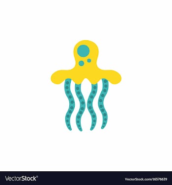 Jellyfish vector image