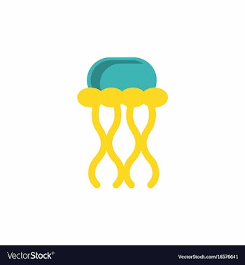 Jellyfish vector image