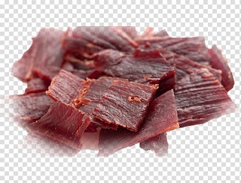 Jerky Barbecue Smoking Dried meat, jerky transparent background PNG clipart