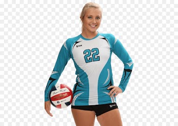 Jersey Cheerleading Uniforms Volleyball T-shirt - women volleyball 