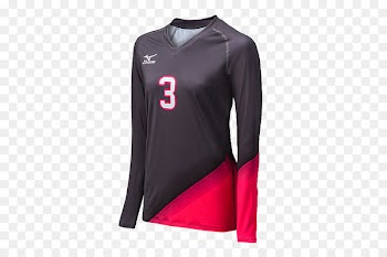 Jersey Sleeve T-shirt Nike Uniform - Nike Volleyball Cliparts 