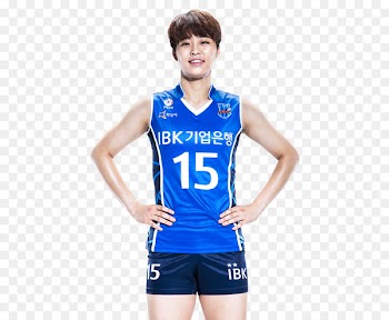 Jersey T-shirt Cheerleading Uniforms Sleeveless shirt - volley Player 