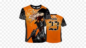 Jersey T-shirt Mojo-USA Clothing Sleeve - unique volleyball designs usa 