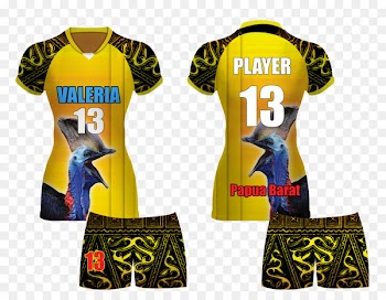 Jersey T-shirt VW Jakarta Elektrik PLN Volleyball Proliga - T-shirt 
