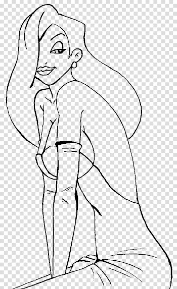 Jessica Rabbit, --, Lines transparent background PNG clipart
