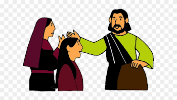 Jesus At The Home Of Martha And Mary - Free Transparent PNG ...