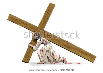 Jesus Carrying the Cross Vectors - Download Free Vector Art, Stock ...