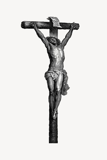 Jesus Christ crucifix collage element, | Free Vector Illustration - rawpixel