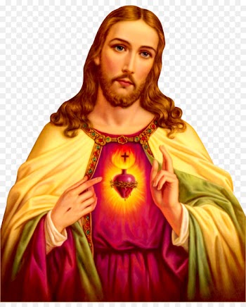 Jesus Feast of the Sacred Heart Catholic devotions - Merciful Jesus 