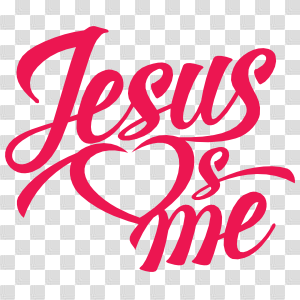 Jesus Loves Me Transfer Sticker