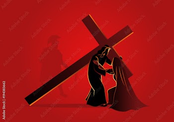 Jesus Meets His Blessed Mother