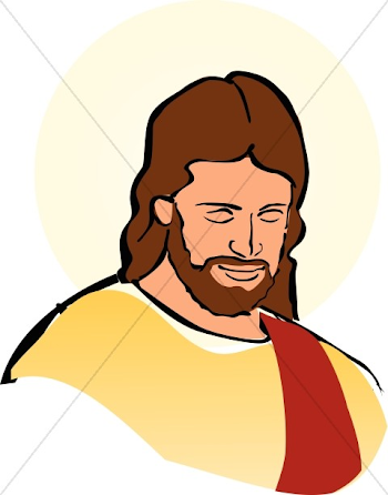 Jesus Outlined Face Clipart Free & Clip Art Images #11125 ...