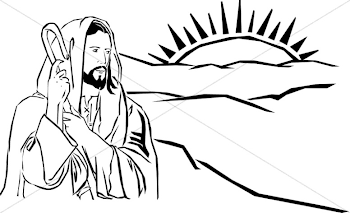 Jesus Outlined Face Clipart Free & Clip Art Images #11125 ...