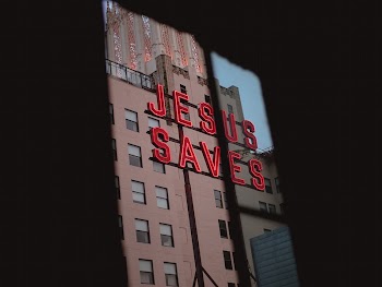 Jesus Saves. Original public domain | Free Photo - rawpixel