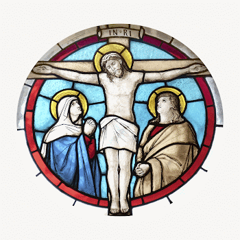 Jesus stained glass collage element, | Free Photo - rawpixel