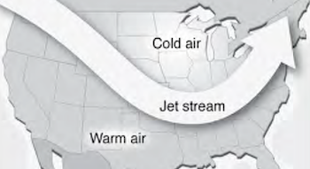 jet stream in North America - /weather/USA_climate ...