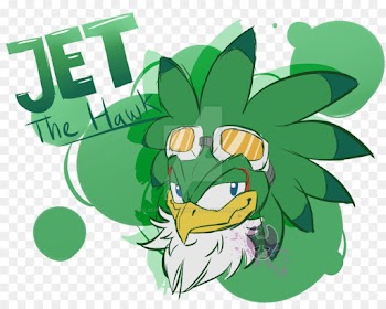 Jet The Hawk, Sonic The Hedgehog, Sonic Riders, Green, Cartoon PNG