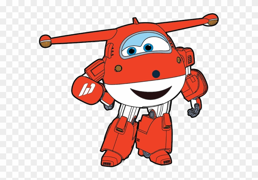 Jett Jet - Super Wings Clip Art
