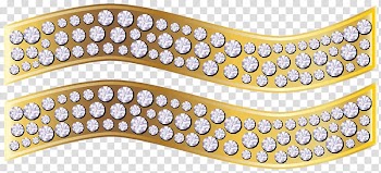 Jeweled ribbon illustration, Aquarius Astrological sign Horoscope Zodiac Astrology, Aquarius Zodiac Sign Gold transparent background PNG clipart
