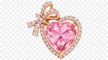 Jewellery Diamond Swarovski AG Heart Necklace - Swarovski Jewellery Heart Pendant 