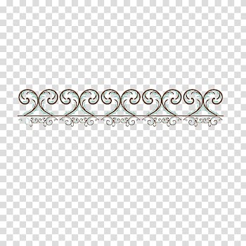 Jewellery Font, Dividing line transparent background PNG clipart