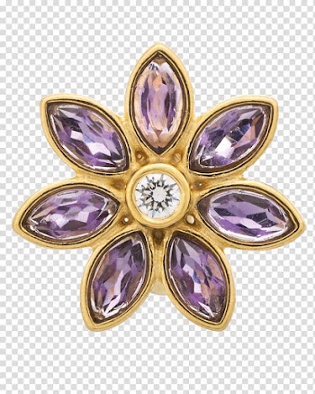 Jewellery Gemstone Charm bracelet Charms & Pendants, flower ring transparent background PNG clipart