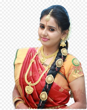 Jewellery Sari Model Bride Wedding dress - indian 