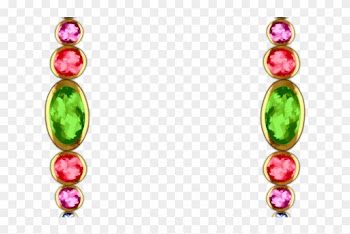 Jewelry Clipart Frame - Gemstones Frame Png Transparent