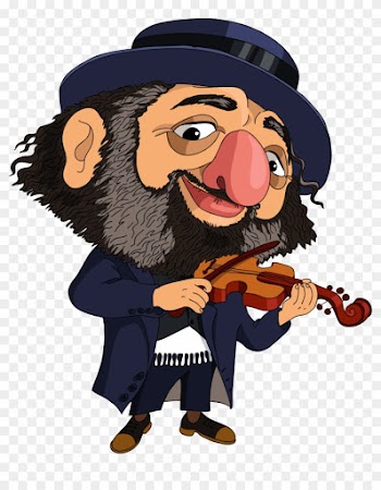 Jewish People Cartoon Illustration - Cartoon Of Jewish People