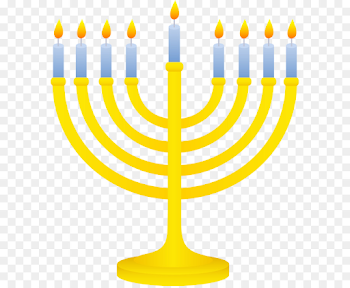 Jewish symbolism Judaism Menorah Star of David - Jewish Holidays png ...