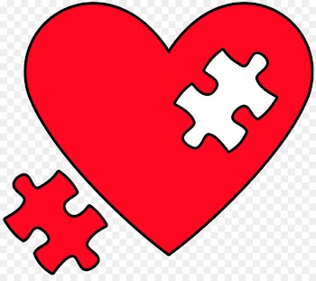 Jigsaw Puzzles Clip art Image Heart - heart puzzle piece 