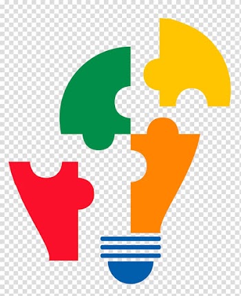 Jigsaw Puzzles Incandescent light bulb Concept, others transparent background PNG clipart
