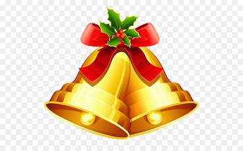 Jingle bell Christmas decoration Clip art - Golden Christmas bell 