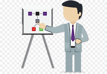 job clip art cartoon white-collar worker desk