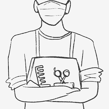 Job doodle hairdresser character, salon… | Free stock illustration | High Resolution graphic