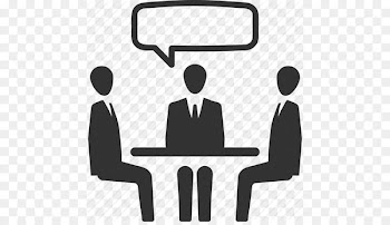 Job interview Computer Icons Meeting Business - Business Meeting, Conversation, Job Interview, Teamwork Icon 