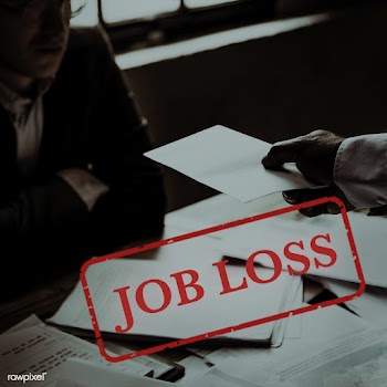 Job loss due to COVID-19 social banner  | Free  photo - 2310491