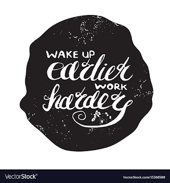 Job motivation lettering vector image