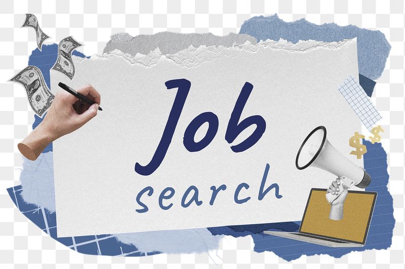 Job search png word sticker | Free PNG - rawpixel