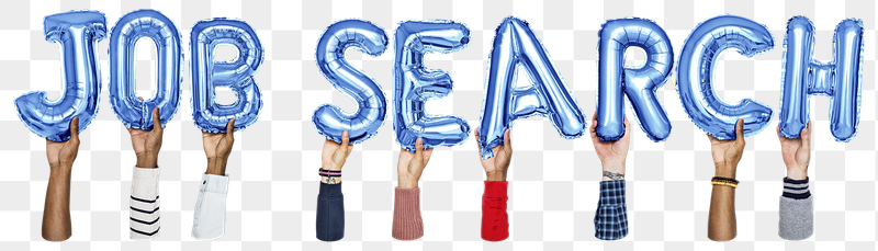 Job search word png, hands | Free PNG - rawpixel