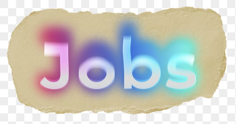 Jobs png ripped paper word | Free PNG - rawpixel