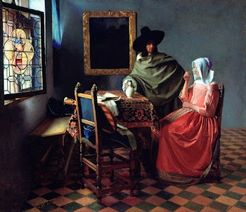 Johannes Vermeer&rsquo;s The Wine Glass (ca.… | Free public domain illustration
