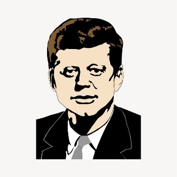 John F. Kennedy clipart, US | Free Vector - rawpixel
