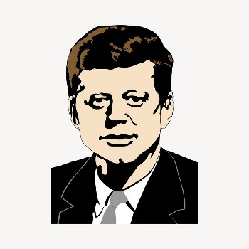 John F. Kennedy sticker, US | Free PSD - rawpixel