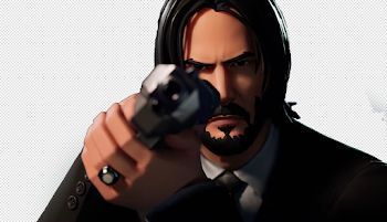 John Wick Fortnite PNG Transparent Image