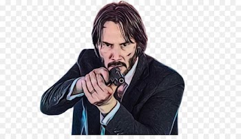 John Wick, Keanu Reeves, Film, Microphone, Singer PNG